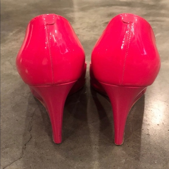 Jimmy Choo Patent Leather Baxen Wedges Size 39.5 - Picture 6 of 6